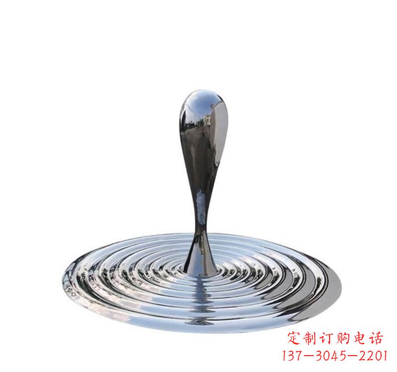 长沙不锈钢景区水滴雕塑精美绝伦