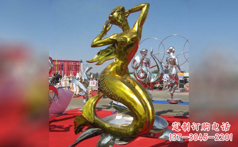 长沙海底美人鱼雕塑