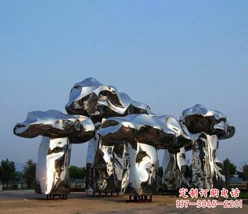 长沙不锈钢蘑菇雕塑——一次惊艳的艺术之旅