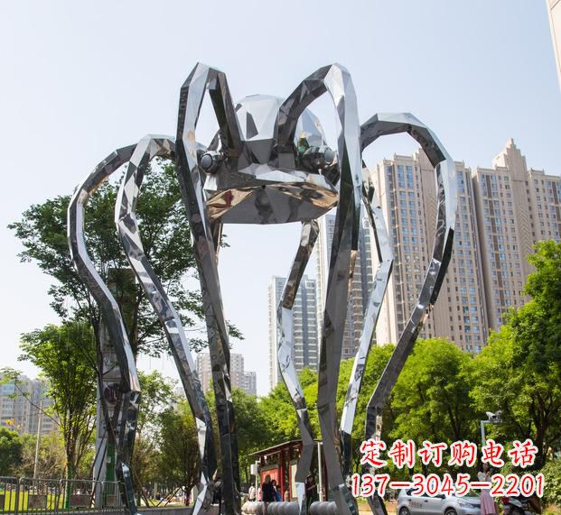 长沙精致的不锈钢螃蟹雕塑