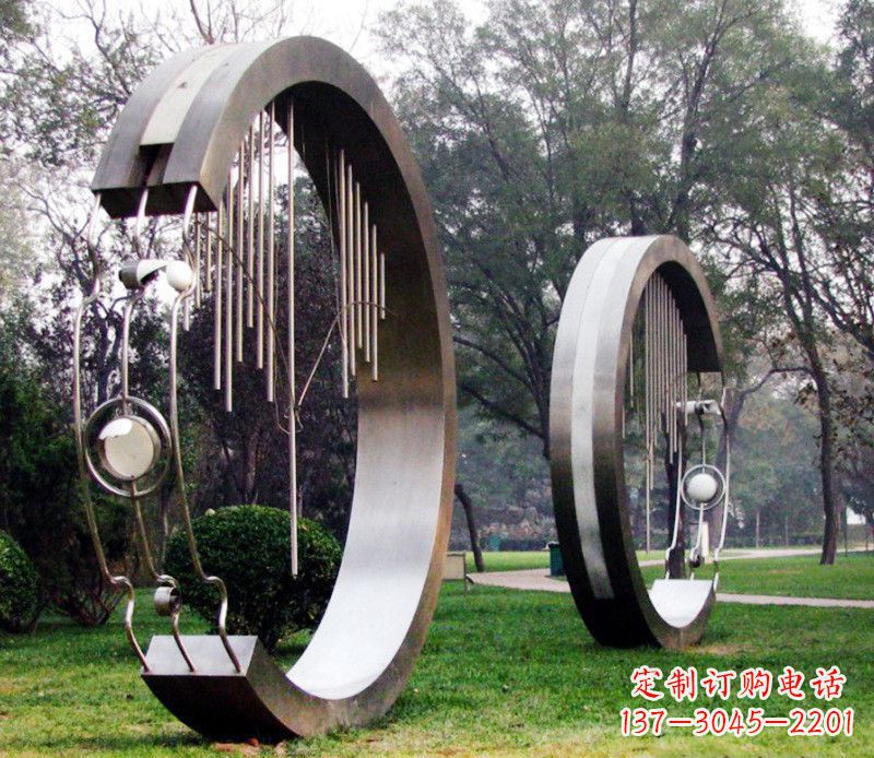 长沙不锈钢喷泉雕塑展示优雅之美