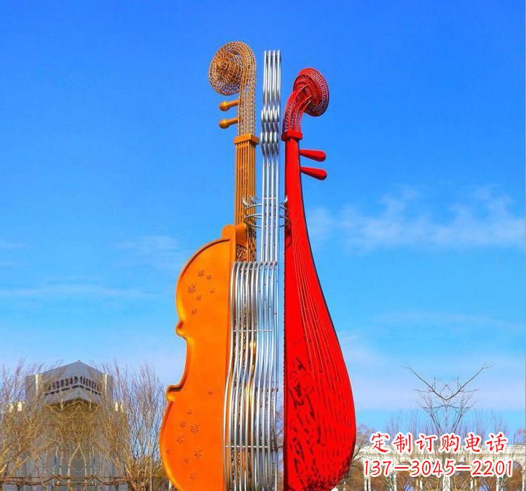 长沙钢琴雕塑灵魂之声