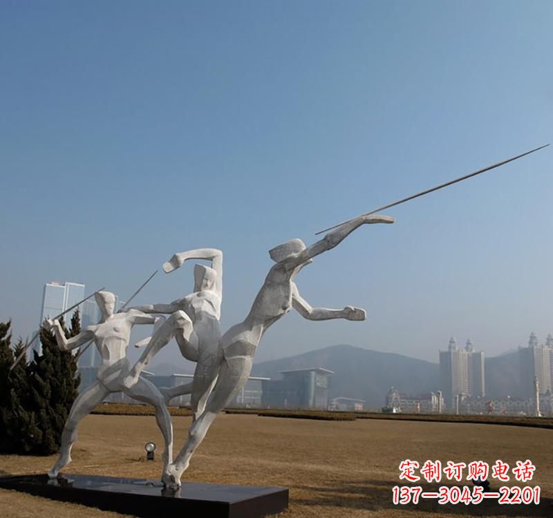 长沙不锈钢标枪雕塑