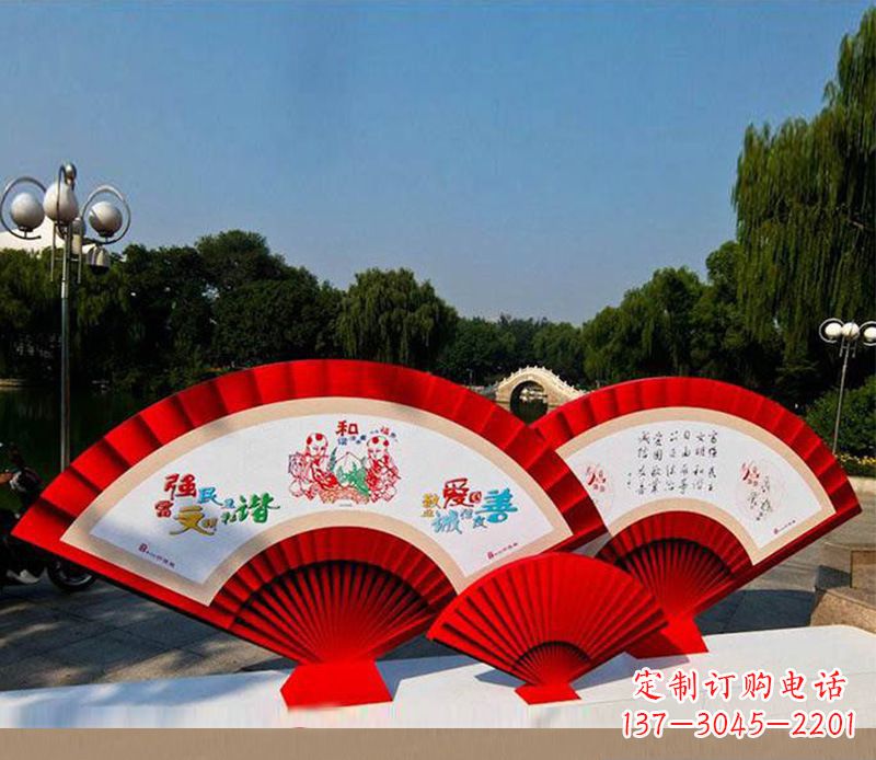 长沙不锈钢价值观雕塑——见证社会主义核心价值观