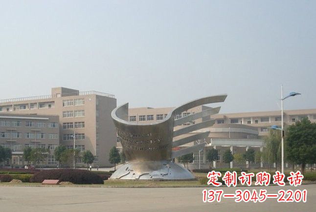 长沙精美不锈钢地球雕塑