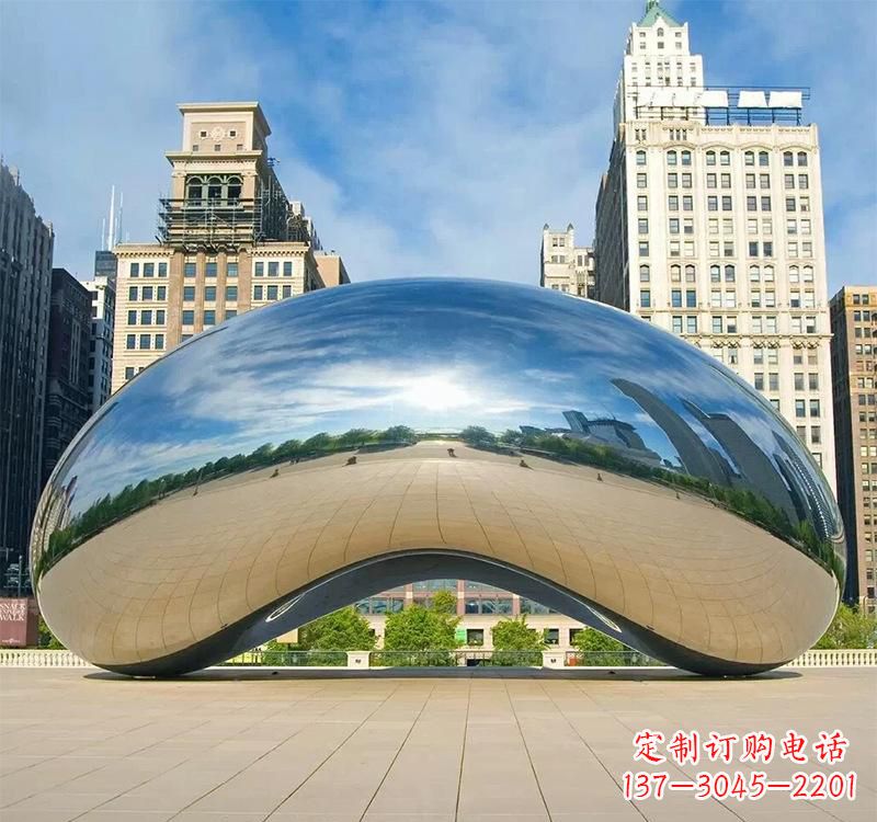 长沙不锈钢水滴艺术雕塑美丽的灵感之源