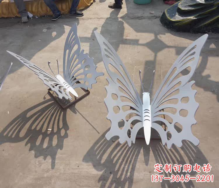 长沙不锈钢铁艺蝴蝶雕塑艺术精灵的魅力