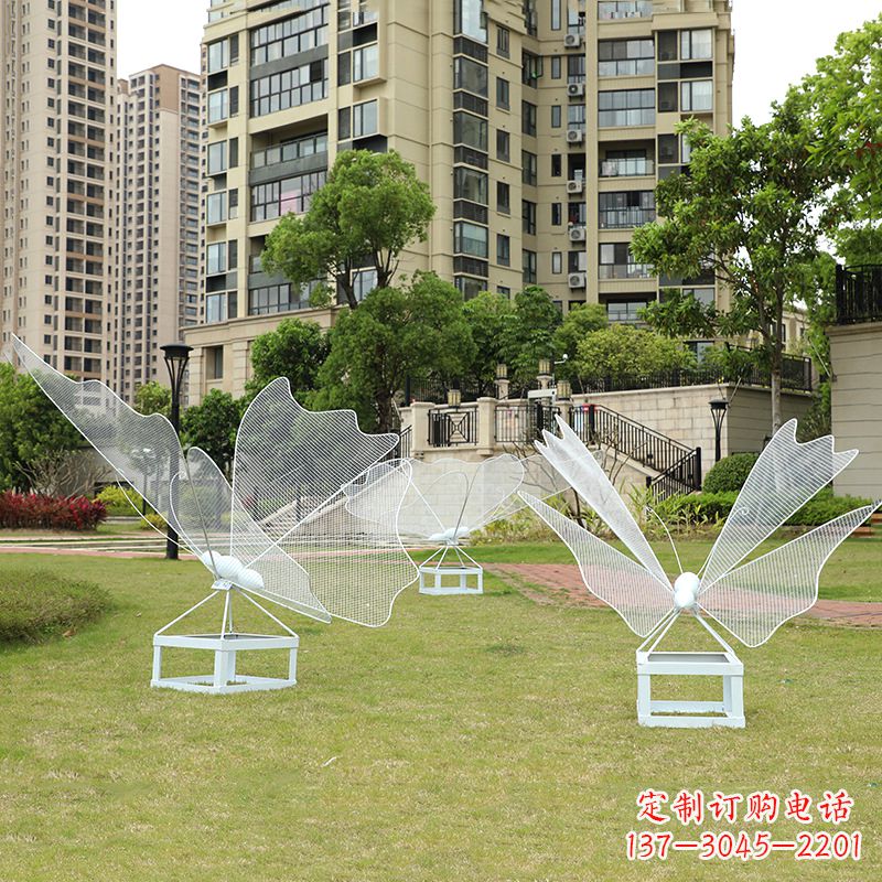长沙不锈钢铁艺蝴蝶精美雕塑艺术