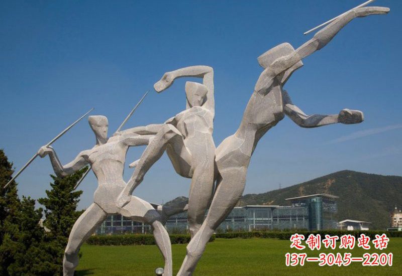 长沙不锈钢标枪雕塑象征勇气和力量
