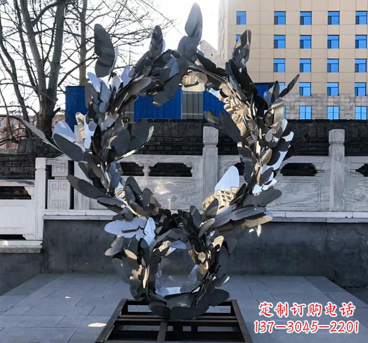 长沙不锈钢蝴蝶之美——不锈钢艺术蝴蝶景观雕塑