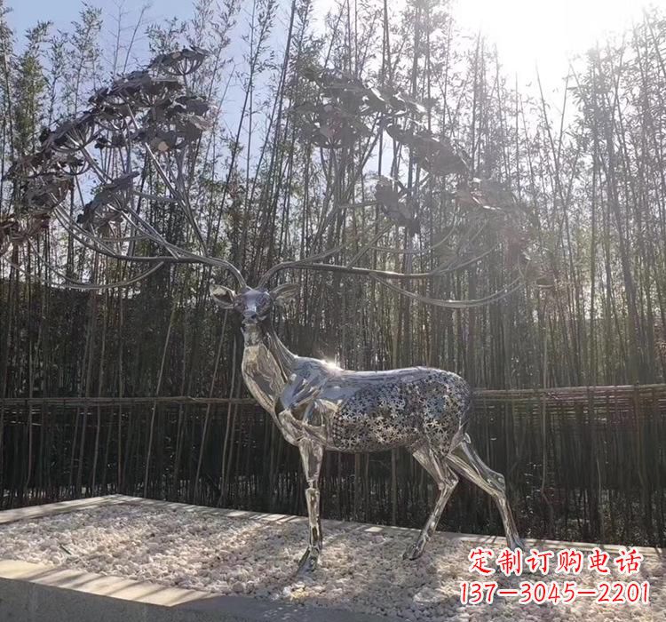 长沙不锈钢动物雕塑精美的艺术作品