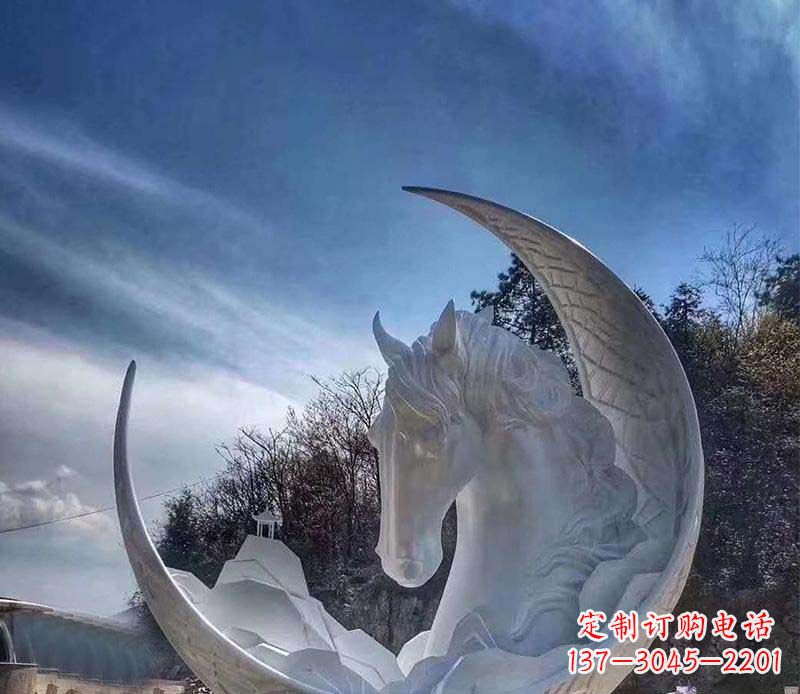 长沙不锈钢月亮雕塑一种独特的艺术品