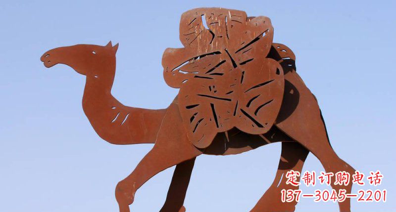 长沙不锈钢骆驼雕塑令人惊叹的艺术精品