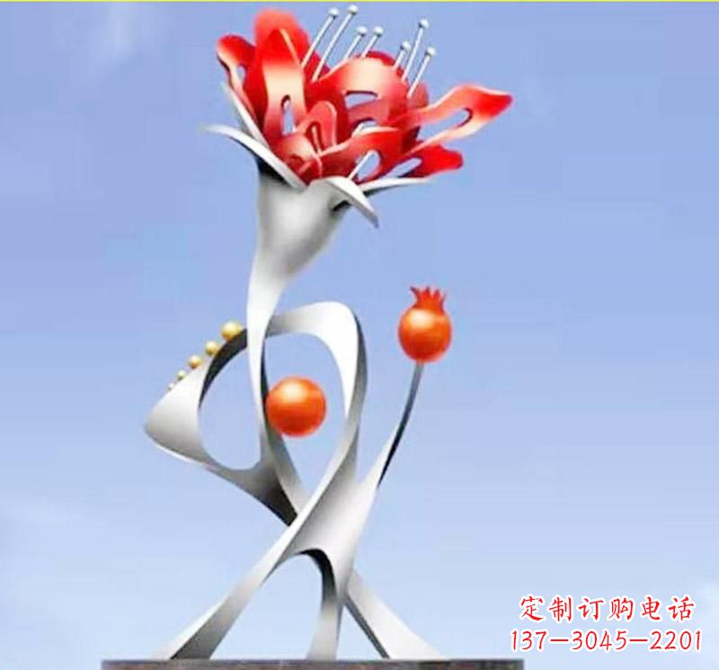 长沙不锈钢莲花雕塑的魅力