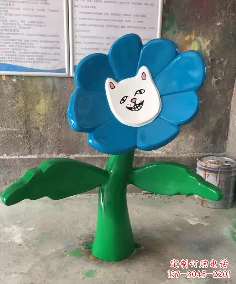 长沙不锈钢装饰太阳花雕塑—给城市添彩