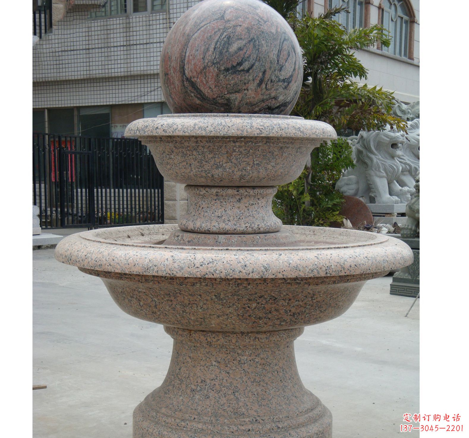 长沙财源滚滚之风水球雕塑