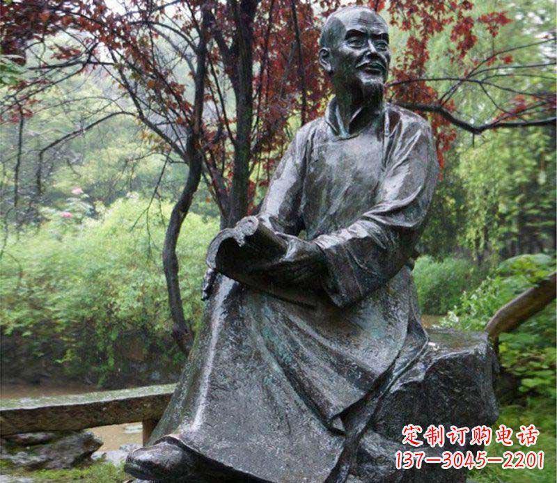 长沙纪念古代名人的雕塑