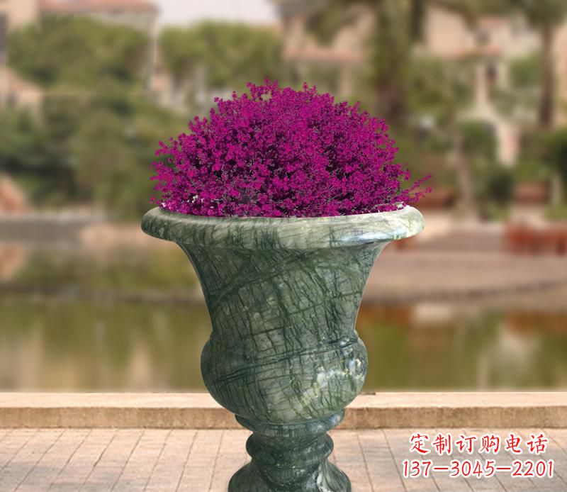 长沙白玉景观花盆雕塑让你的景观更加美观