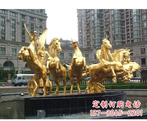 长沙阿波罗的象征——青铜雕塑