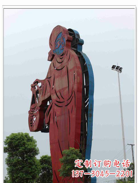 长沙城市之美不锈钢提酒壶雕塑
