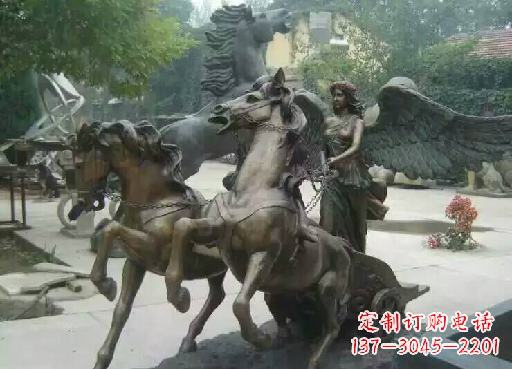 长沙马雕塑城市广场的一道美丽风景线