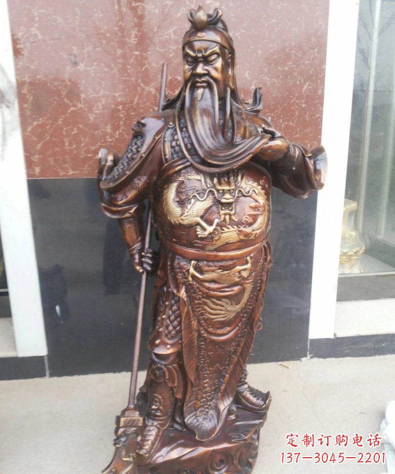 长沙此关公雕塑