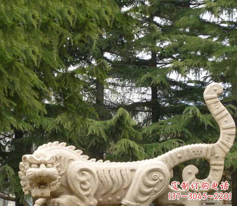 长沙抽象老虎石雕