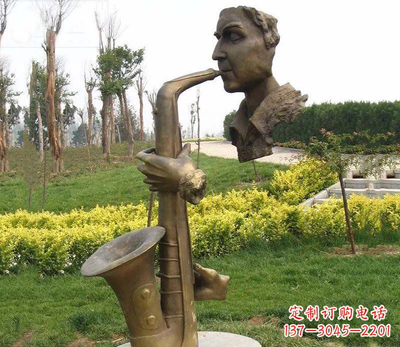 长沙萨克斯雕塑艺术的精美表现