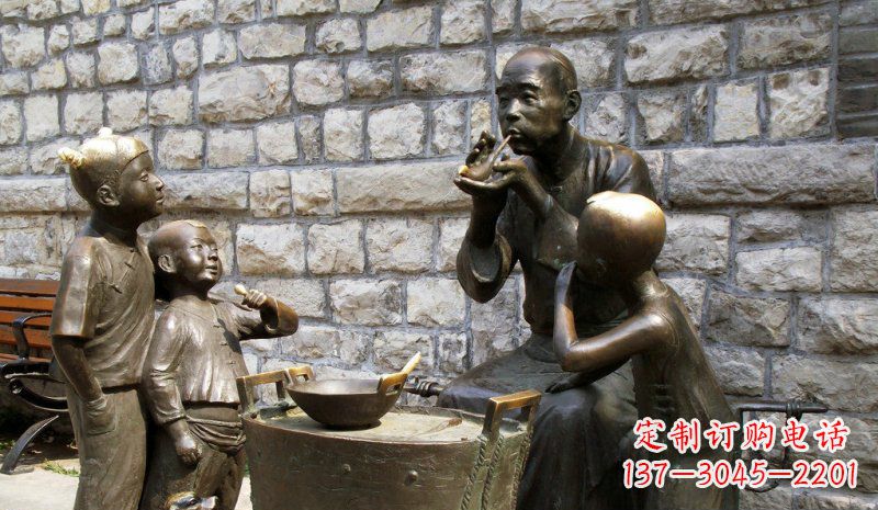 长沙糖果街的精美雕塑