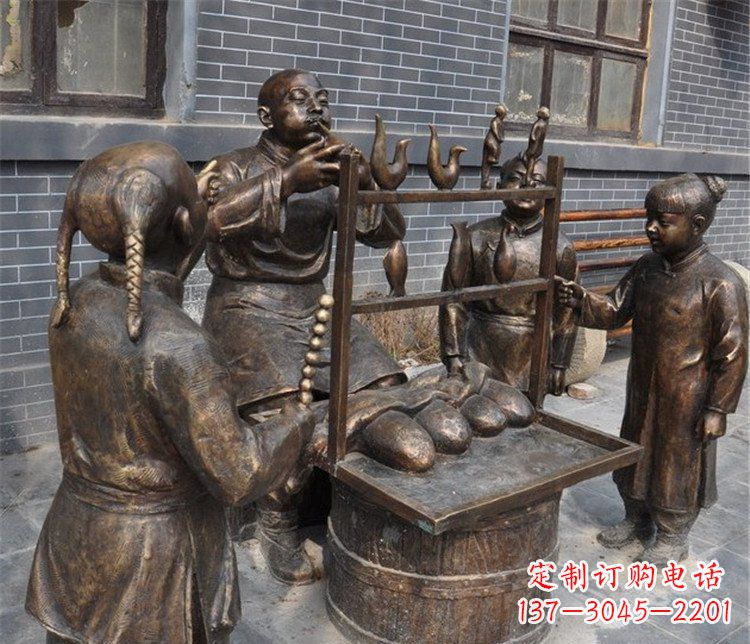 长沙糖人雕塑——街边温馨的小情调