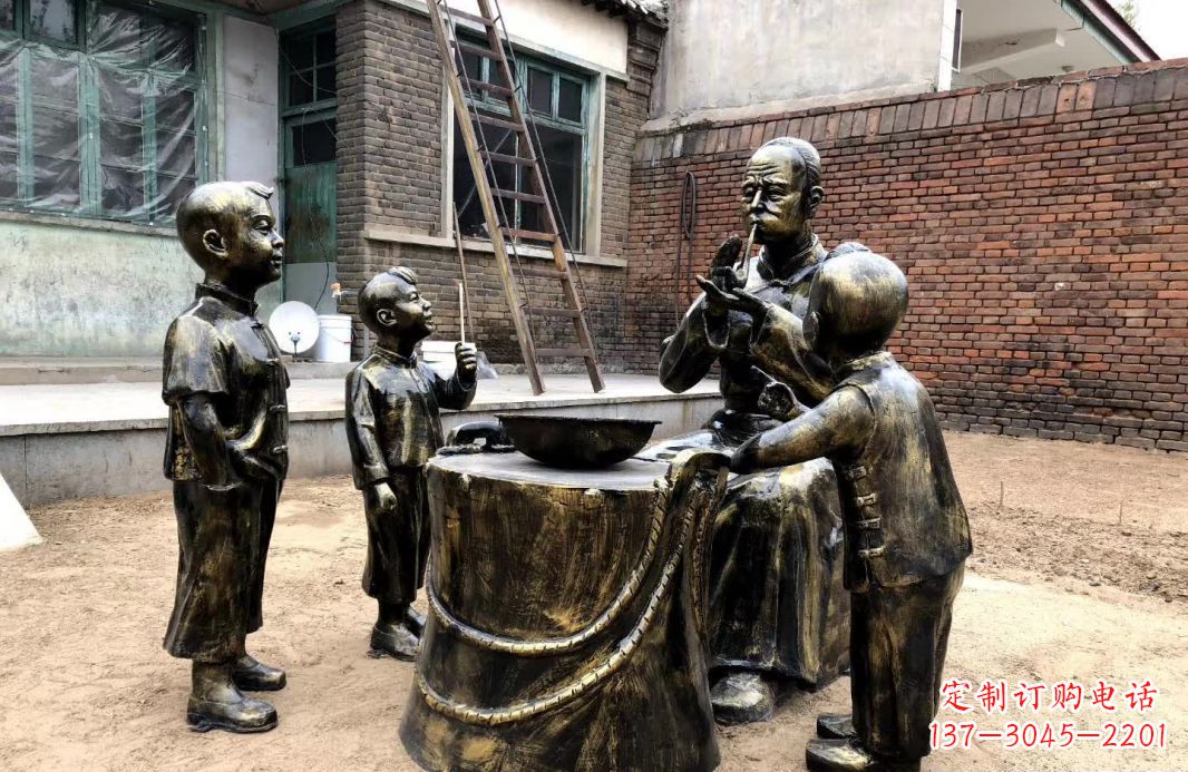 长沙糖人雕塑缅怀中国传统文化