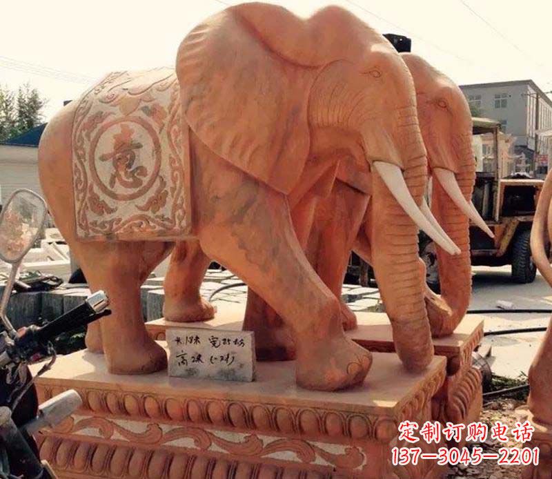长沙大象雕塑 传承古典文化的艺术精品