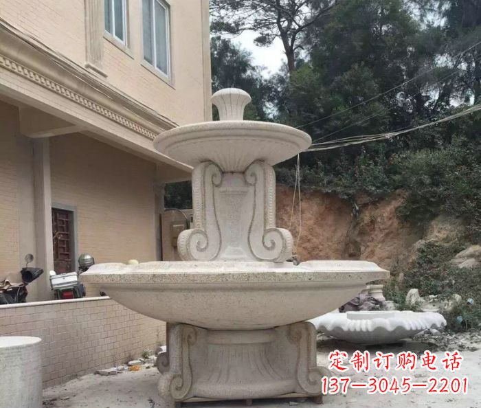 长沙大理石大型喷泉雕塑精致美观又富有艺术气息