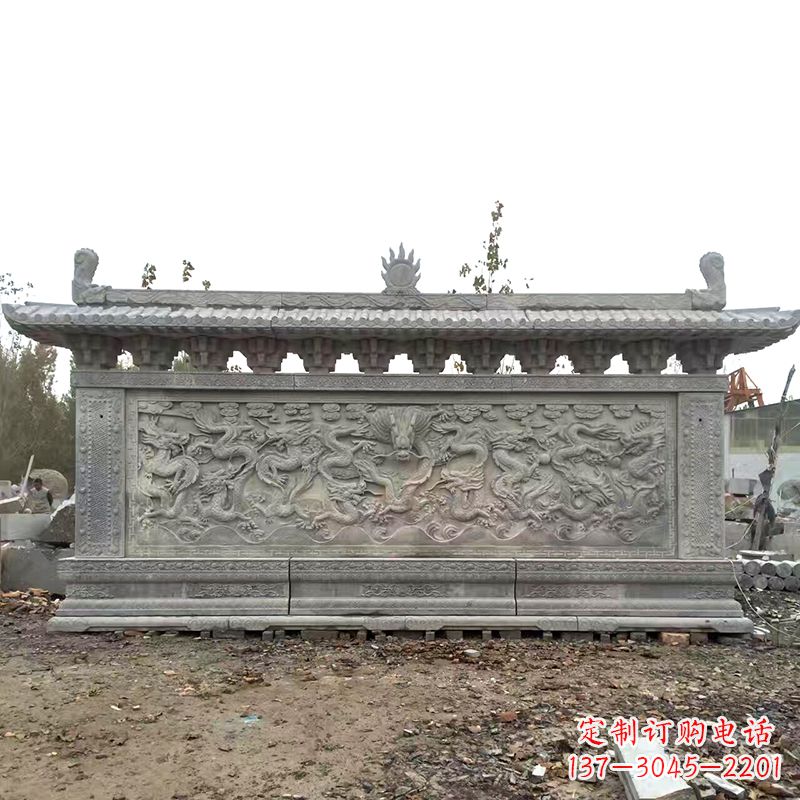 长沙大理石影壁雕塑美丽的艺术精品