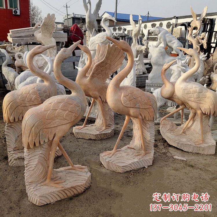 长沙仙鹤雕塑艺术的经典之作