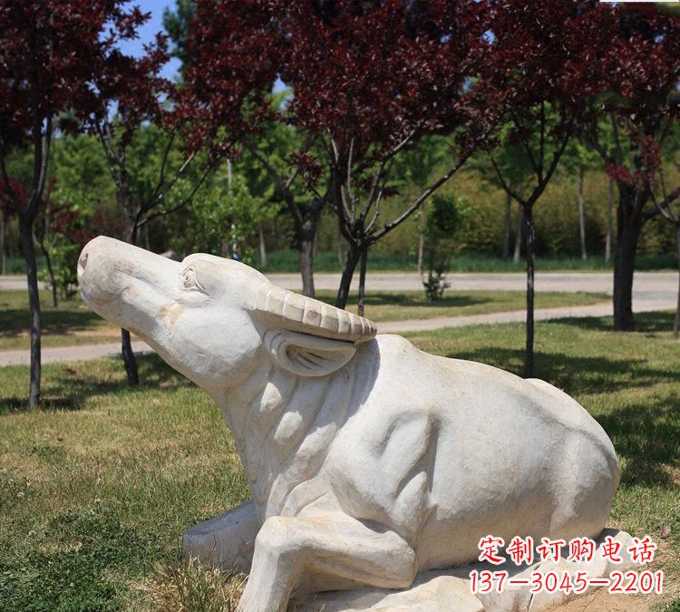 长沙大理石动物雕塑传承文化的艺术精品