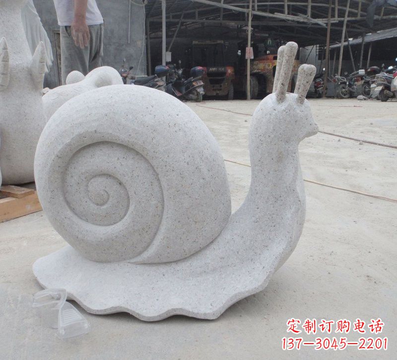 长沙大理石蜗牛雕塑