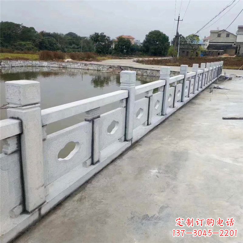 长沙大理石河道石栏杆雕塑