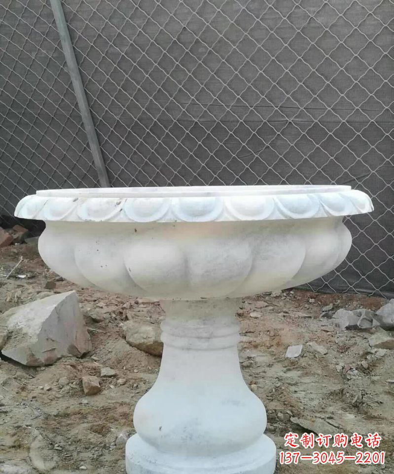 长沙大理石花盆雕塑