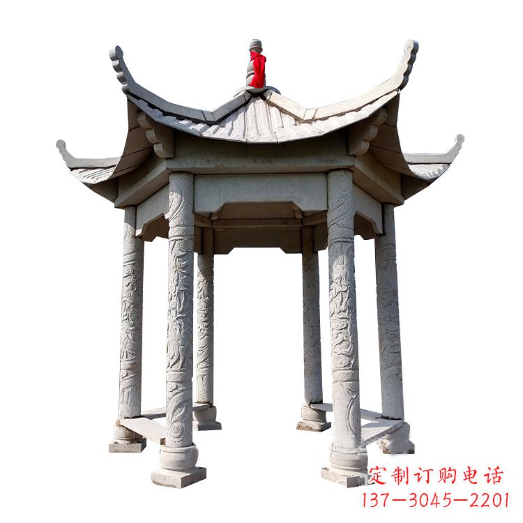 长沙中领雕塑大理石凉亭雕塑