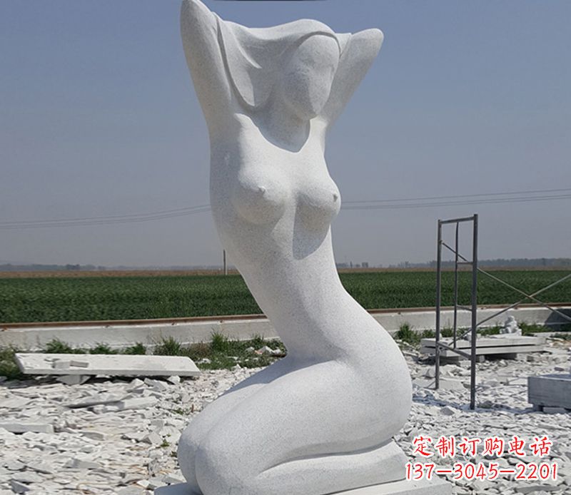 长沙优雅大理石美女雕塑