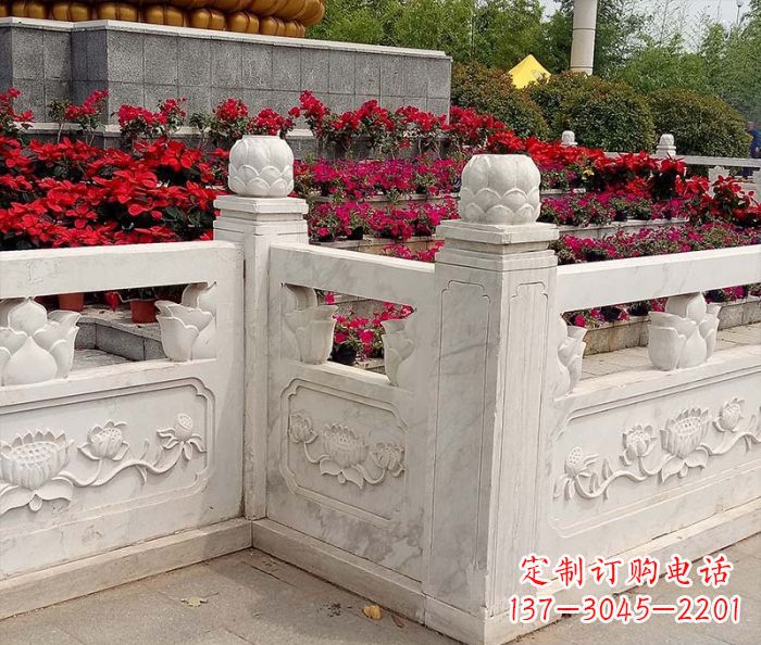 长沙精美大理石旅游景区石雕栏板