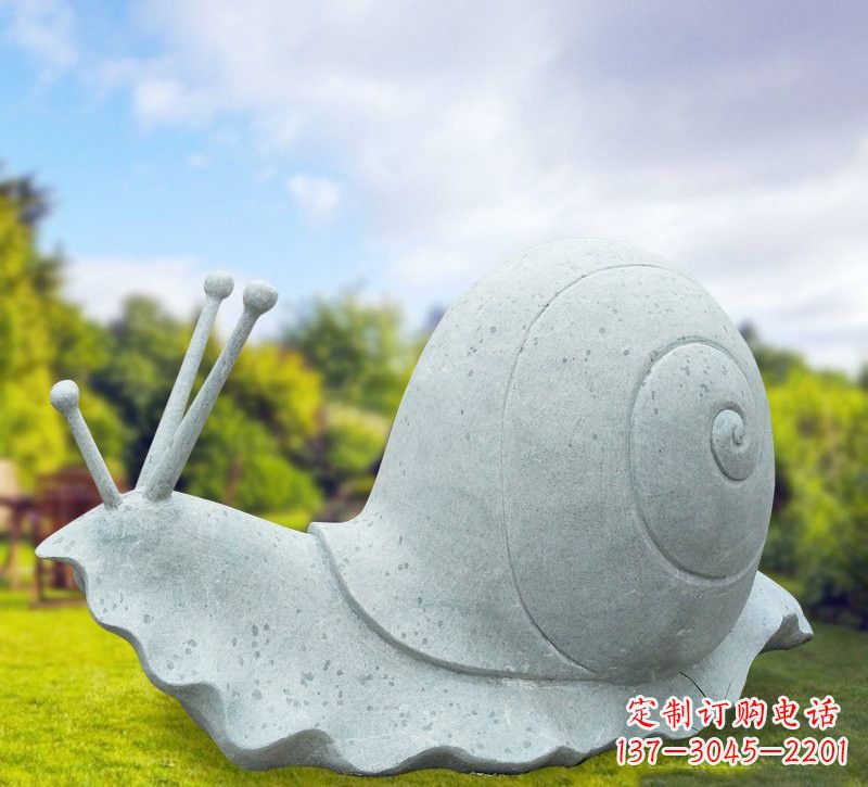 长沙大理石蜗牛雕塑