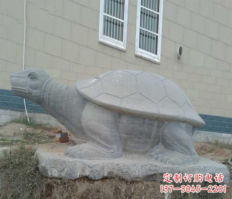 长沙大理石乌龟石雕精美的古典风格装饰