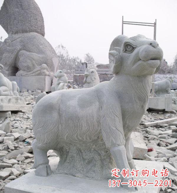 长沙大理石羊雕塑