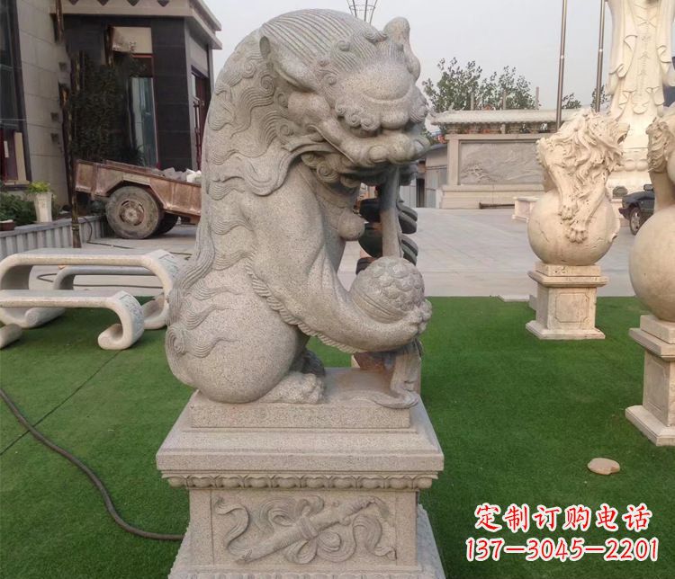 长沙优雅精致的大理石独角兽雕塑