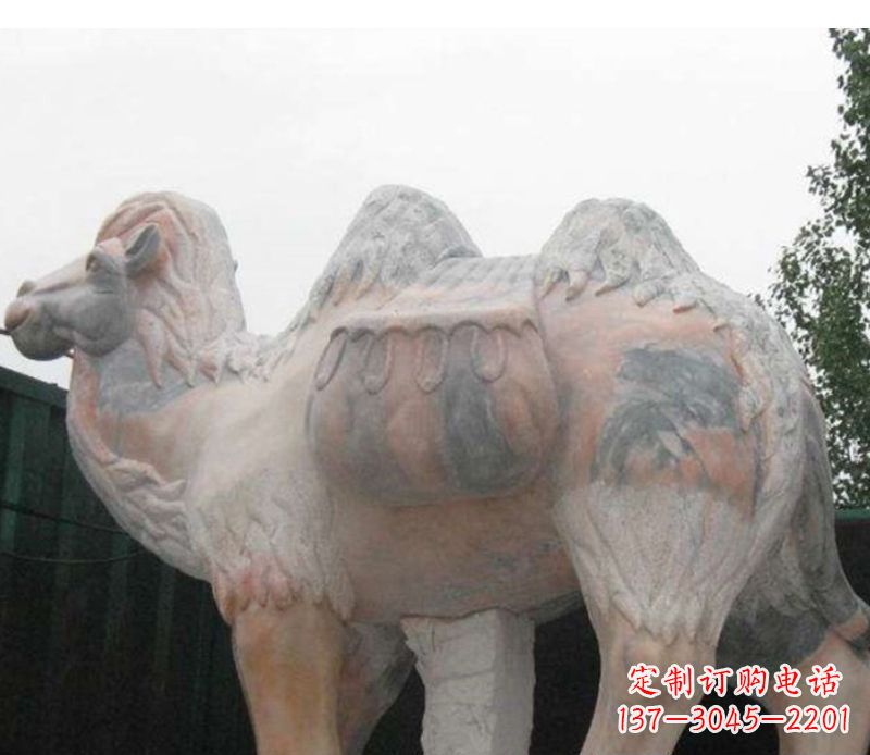 长沙新颖精美的骆驼石雕