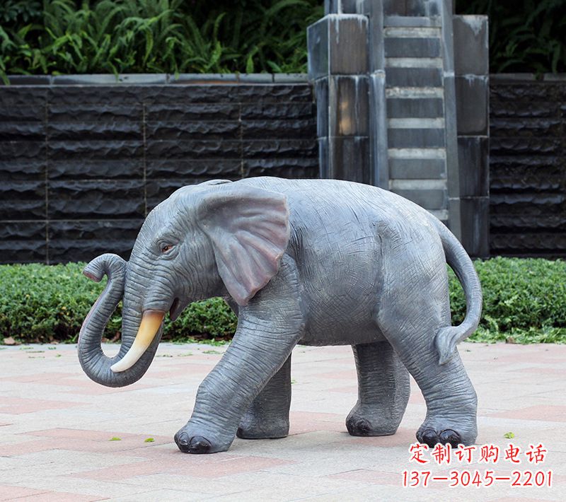 长沙大象 石雕雕塑