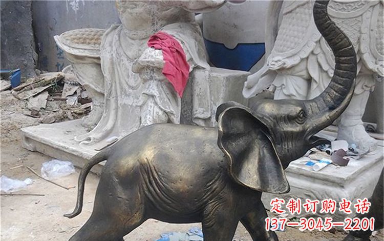 长沙大象动物铜雕112