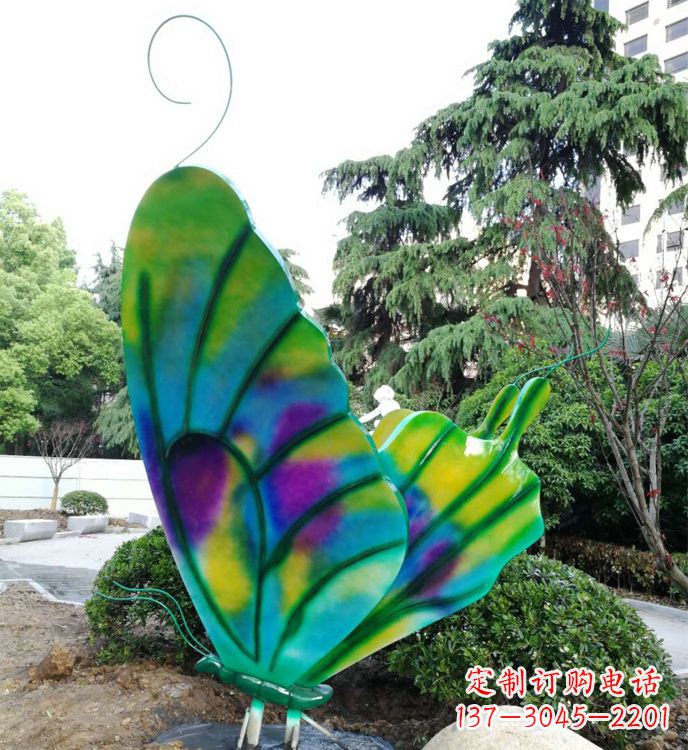 长沙不锈钢蝴蝶雕塑,装点城市广场